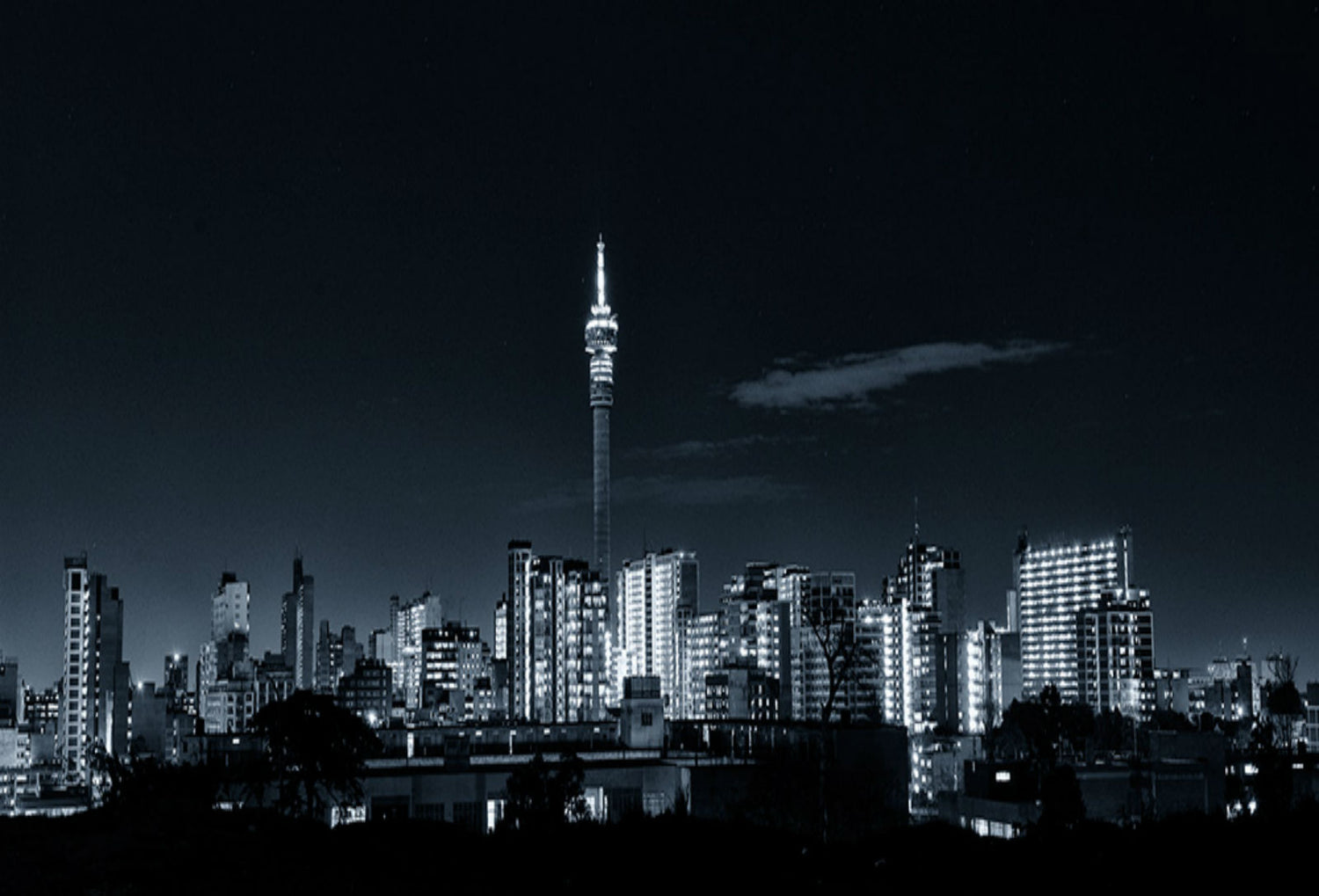 city skyline in South Africa, representing LubeLine presence and service region