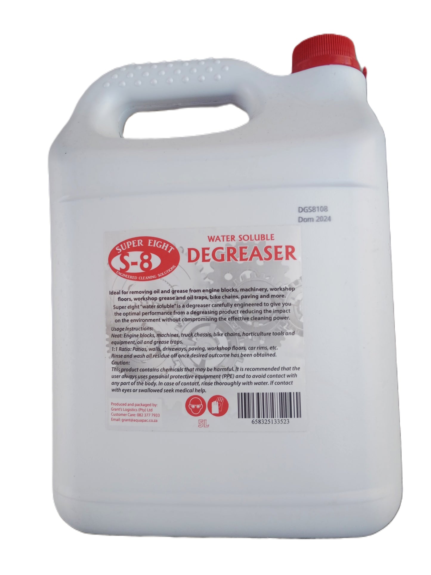 Super Eight - Water Soluble Degreaser