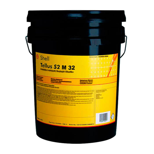 Shell Tellus S2 M 20L hydraulic fluid ISO VG 32 for industrial and mobile systems